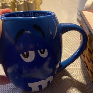 Blue M&M’s mug